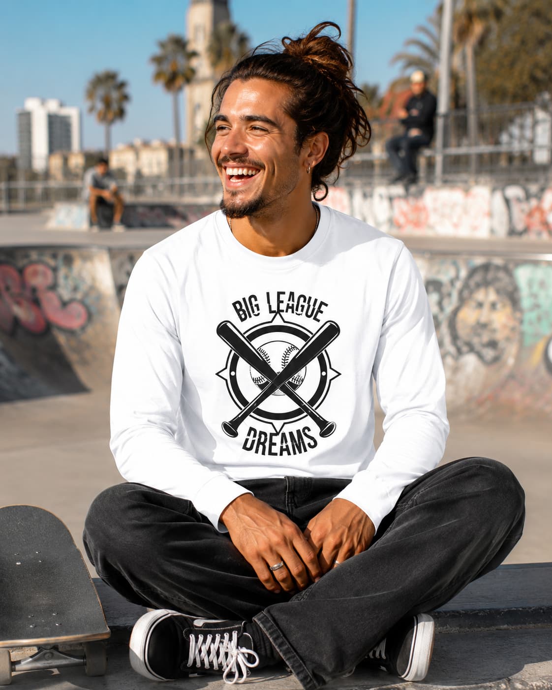 MENS WHITE ROUNDECK FULL SLEEVE