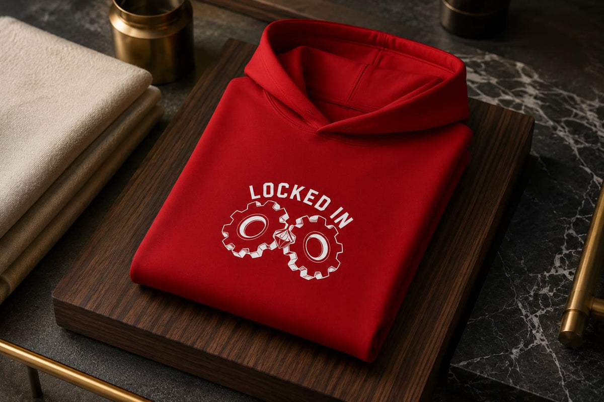 UNISEX RED HOODIES 