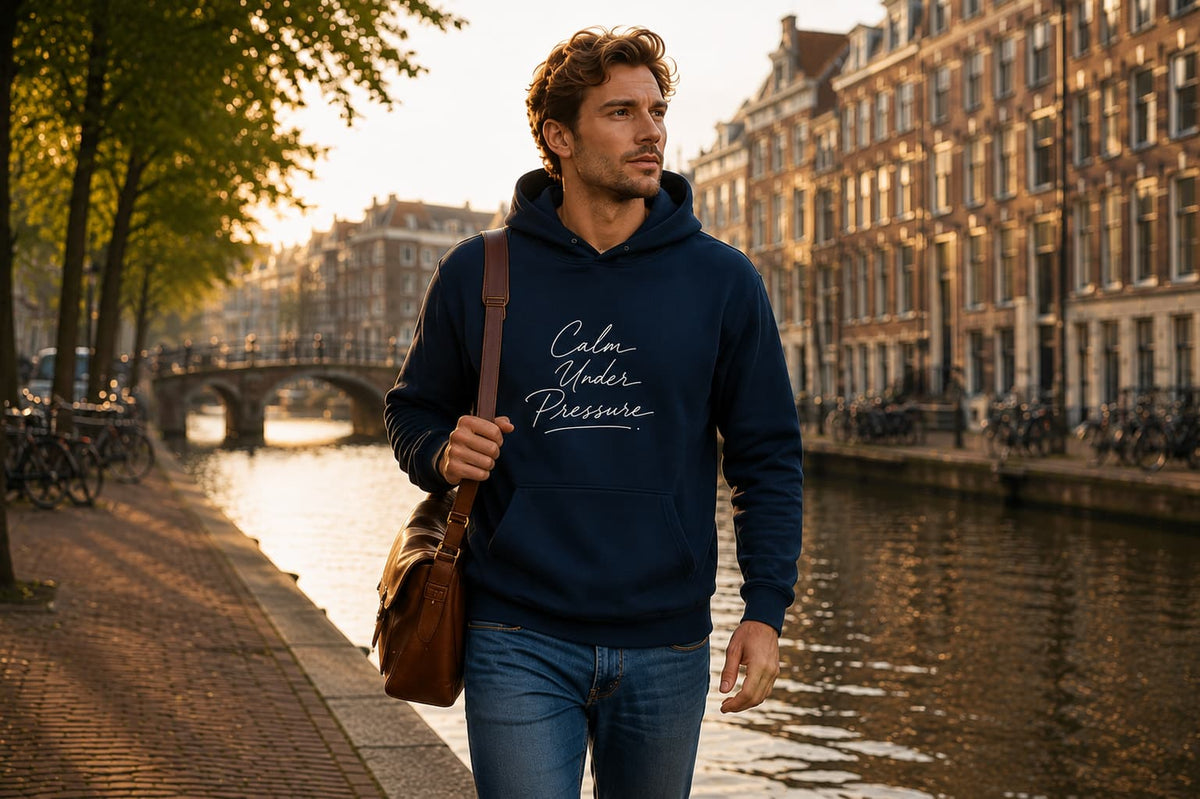 MENS NAVY BLUE HOODIES