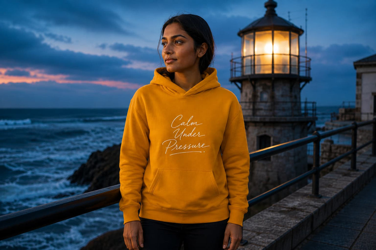 WOMENS GOLDEN YELLOW HOODIES