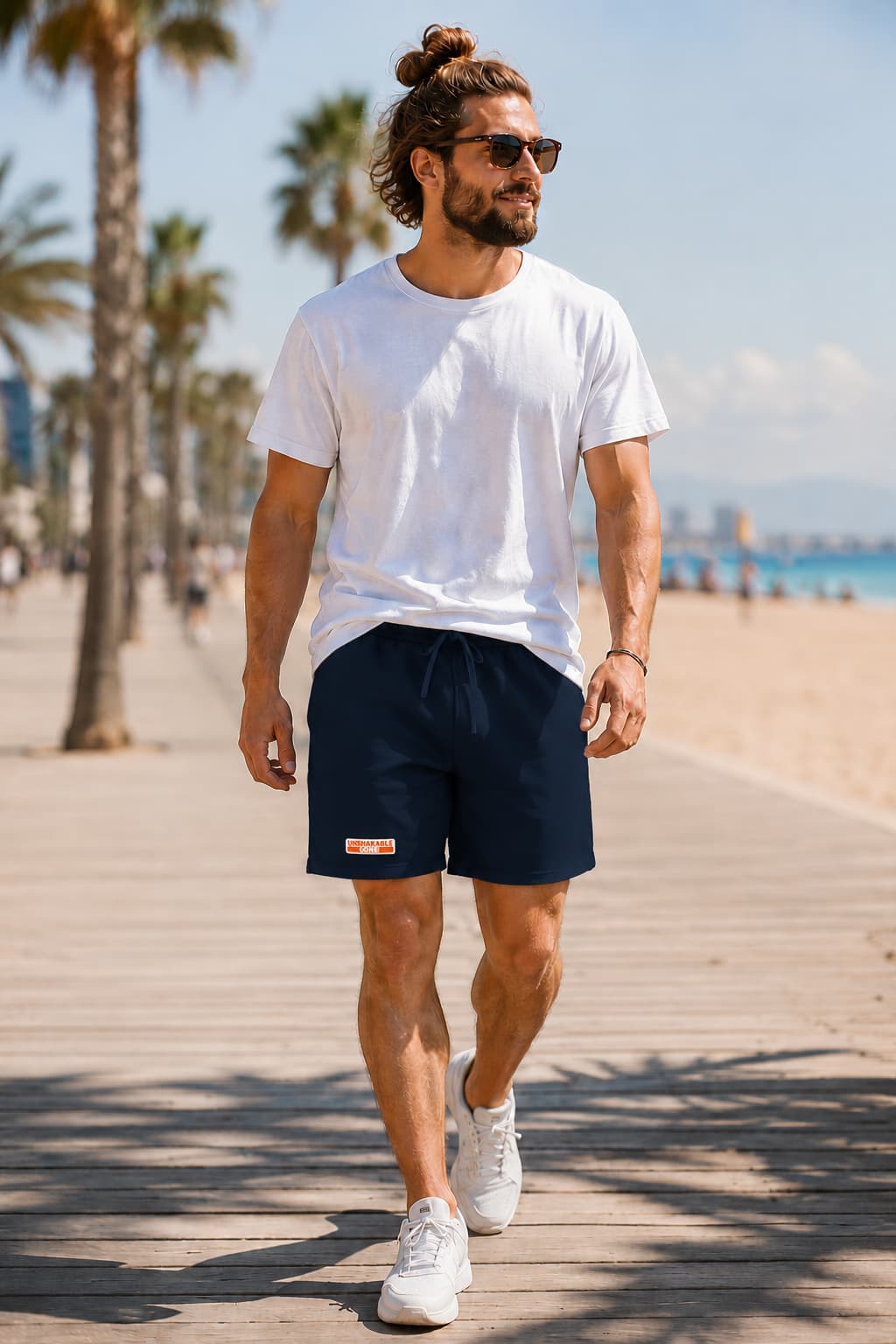 MENS NAVY BLUE SPORTSHORT
