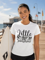 WOMENS WHITE ROUNDNECK T-SHIRT