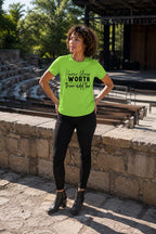 WOMENS LIRIL GREEN ROUNDNECK T-SHIRT