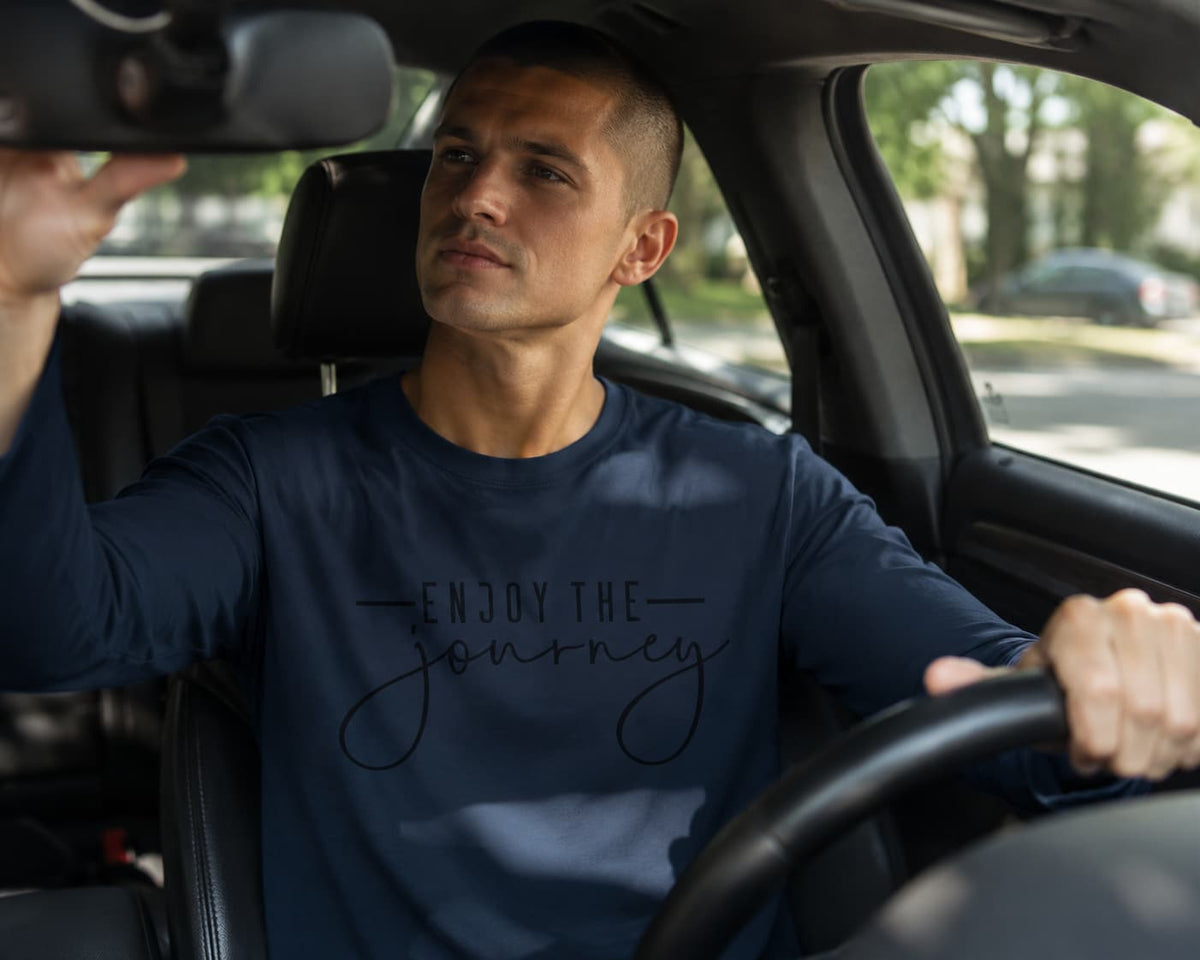 MENS NAVY BLUE ROUNDECK FULL SLEEVE