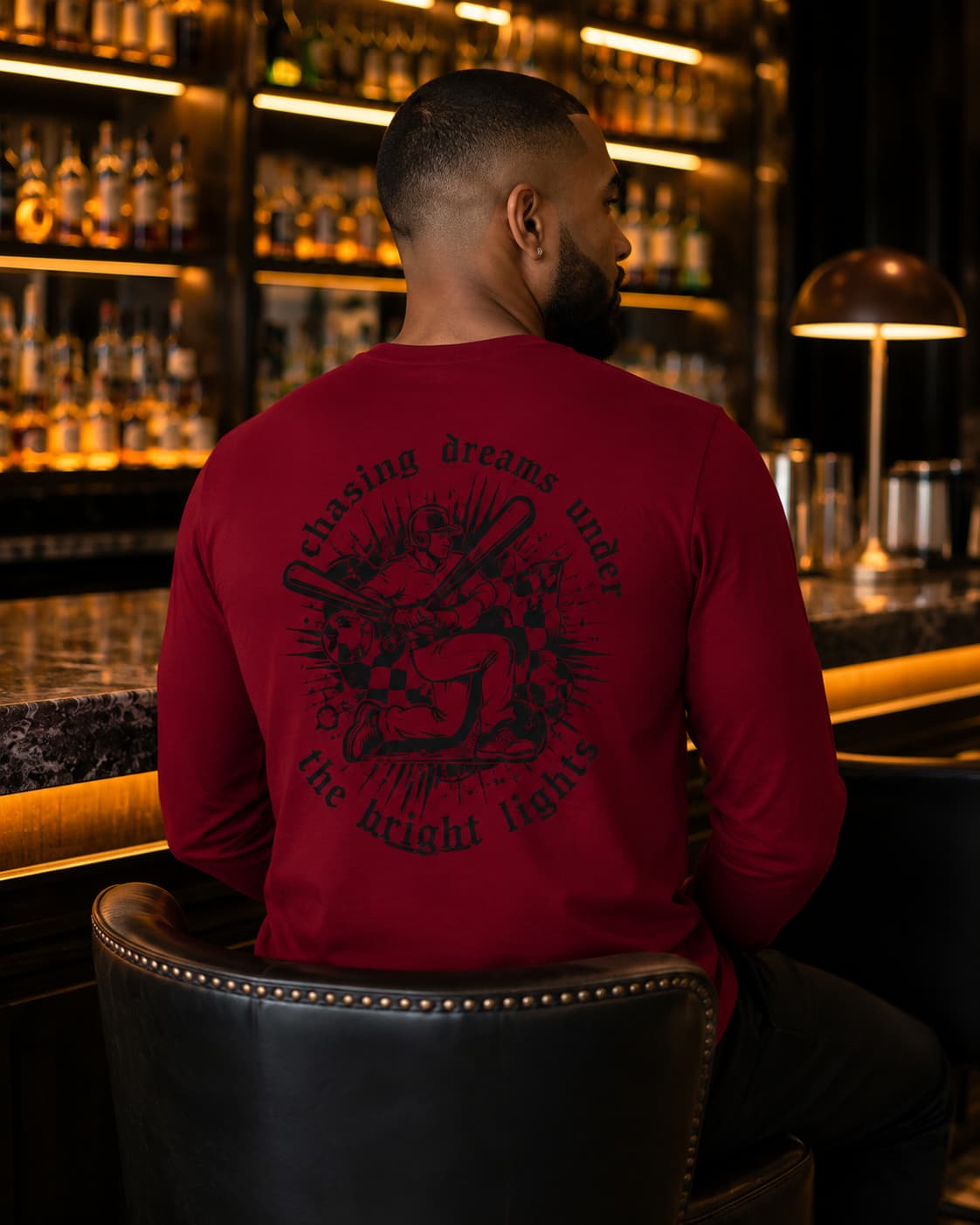 MENS MAROON ROUNDECK FULL SLEEVE