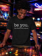MENS BLACK ROUNDNECK T-SHIRT