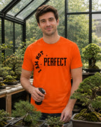 MENS ORANGE ROUNDNECK T-SHIRT