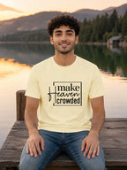 MENS ALMOND ROUNDNECK T-SHIRT