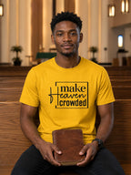 MENS GOLDEN YELLOW RUNDNECK T-SHIRT