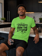 MENS LIRIL GREEN ROUNDNECK T-SHIRT 