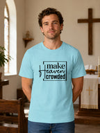 MENS SURF BLUE RUNDNECK T-SHIRT