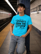 MENS SKY BLUE ROUNDNECK T-SHIRT 