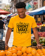 MENS GOLDEN YELLOW ROUNDNECK T-SHIRT 