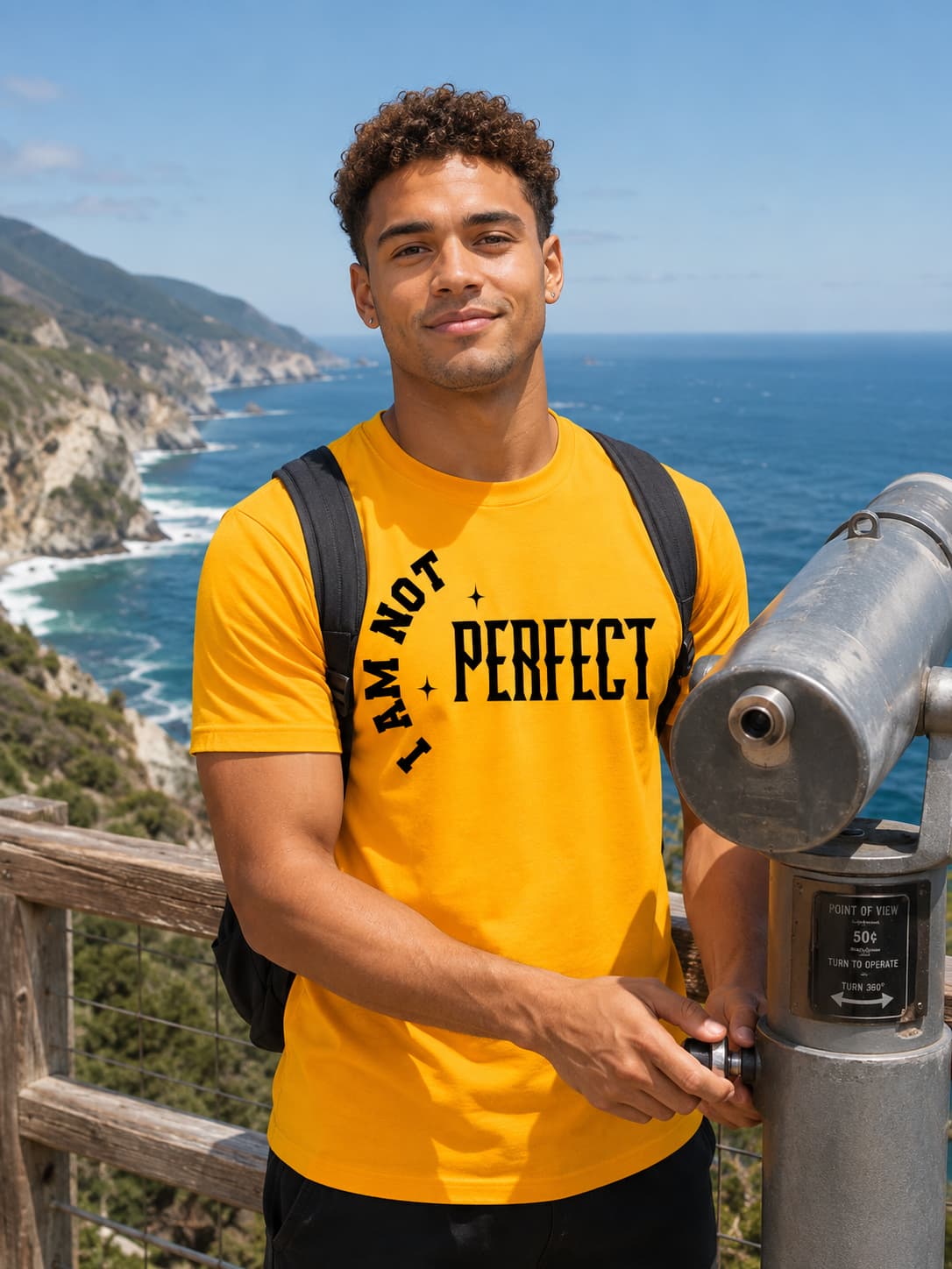 MENS GOLDEN YELLOW ROUNDNECK T-SHIRT