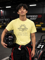 MENS BUTTER YELLOW ROUNDNECK T-SHIRT