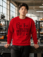 karavirs™ Decided Leap Sweatshirt worn — driven mindset India