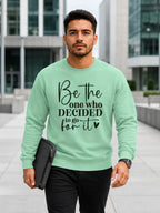 MENS MINT GREEN SWEATSHIRTS