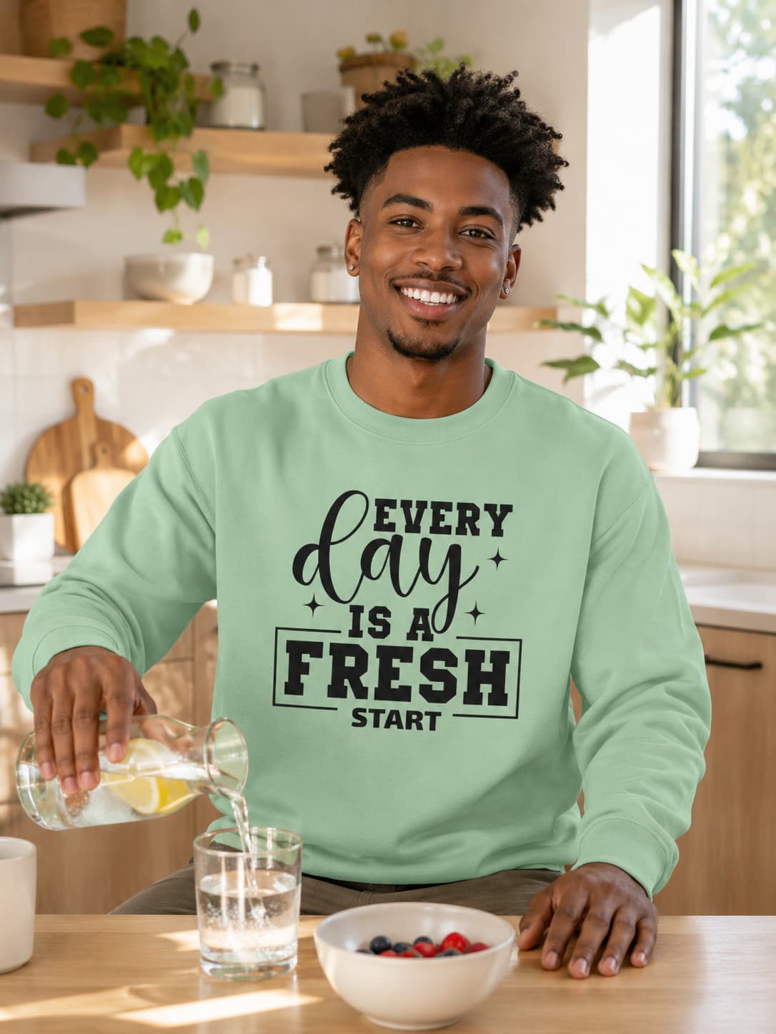 karavirs™ Morning Reset Sweatshirt alternate colourway — Mindset Apparel India