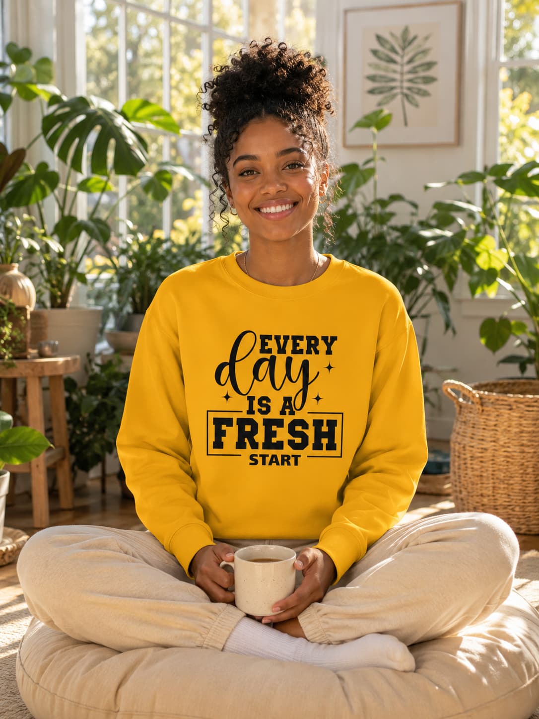 karavirs™ Morning Reset Sweatshirt — Mindset Streetwear