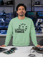 karavirs™ Small Riches Sweatshirt worn — abundance mindset India
