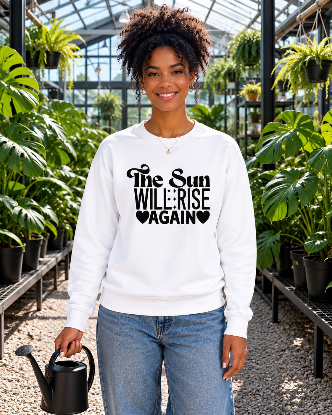WOMENS WHITE SWEATSHIRTS