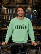 MENS MINT GREEN SWEATSHIRTS