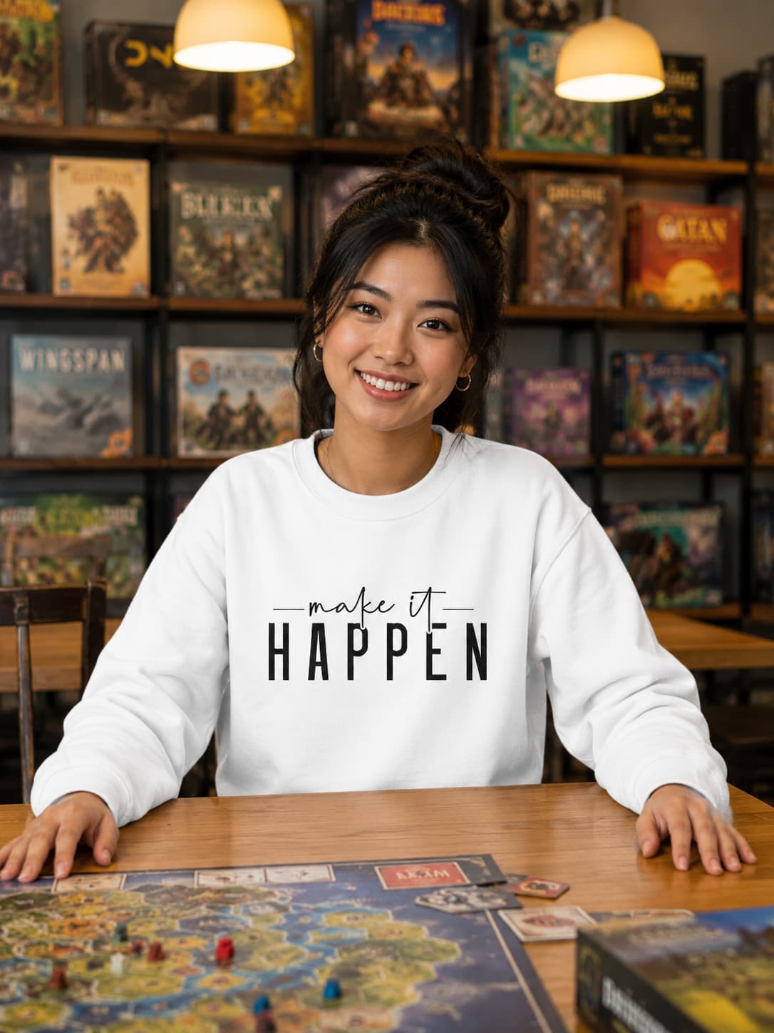 WOMENS WHITE SWEATSHIRTS