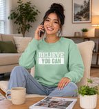 WOMENS MINT GREEN SWEATSHIRTS