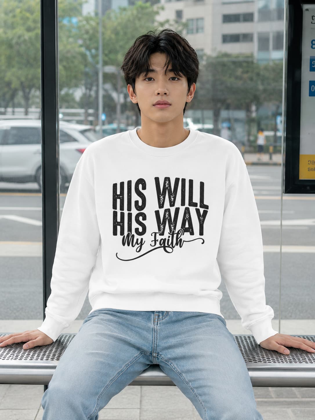 karavirs™ Surrendered Trust Sweatshirt alternate colourway — Mindset Apparel India