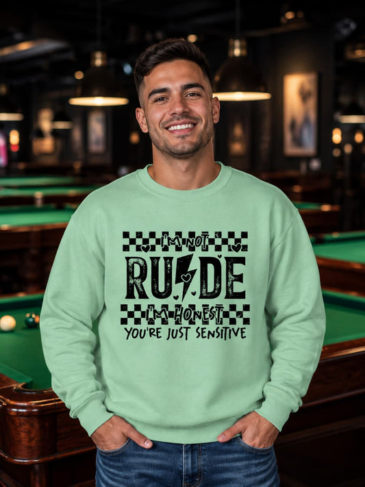 MENS MINT GREEN SWEATSHIRTS