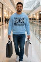 MENS BABY BLUE SWEATSHIRTS