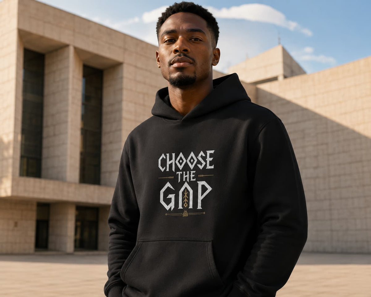 MENS BLACK HOODIES 