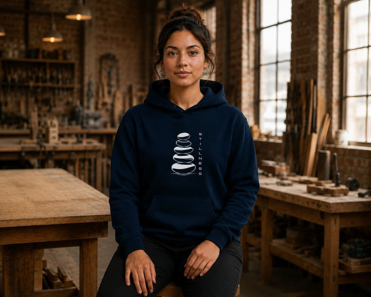 WOMENS NAVY BLUE HOODIES 