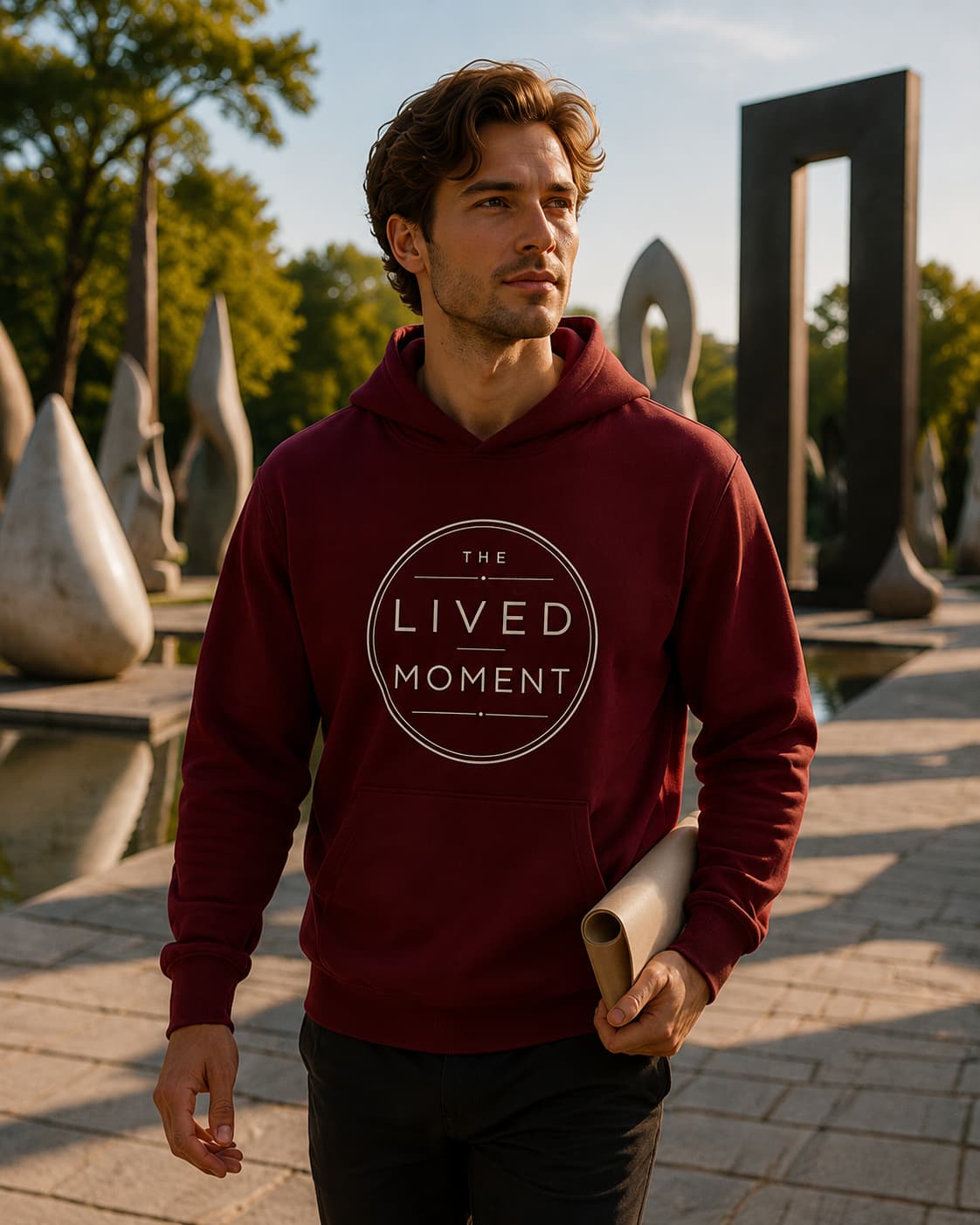 MENS MAROON HOODIES 