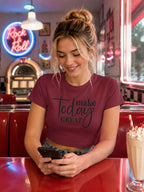 WOMENS MAROON CROP TOP