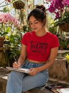 WOMENS RED CROP TOP