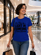 WOMENS ROYAL BLUE ROUNDNECK T-SHIRT
