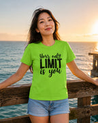 WOMENS LIRIL GREEN ROUNDNECK T-SHIRT