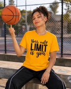 WOMENS GOLDEN YELLOW ROUNDNECK T-SHIRT