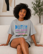 WOMENS SILVER FROST OVERSIZED T-SHIRT