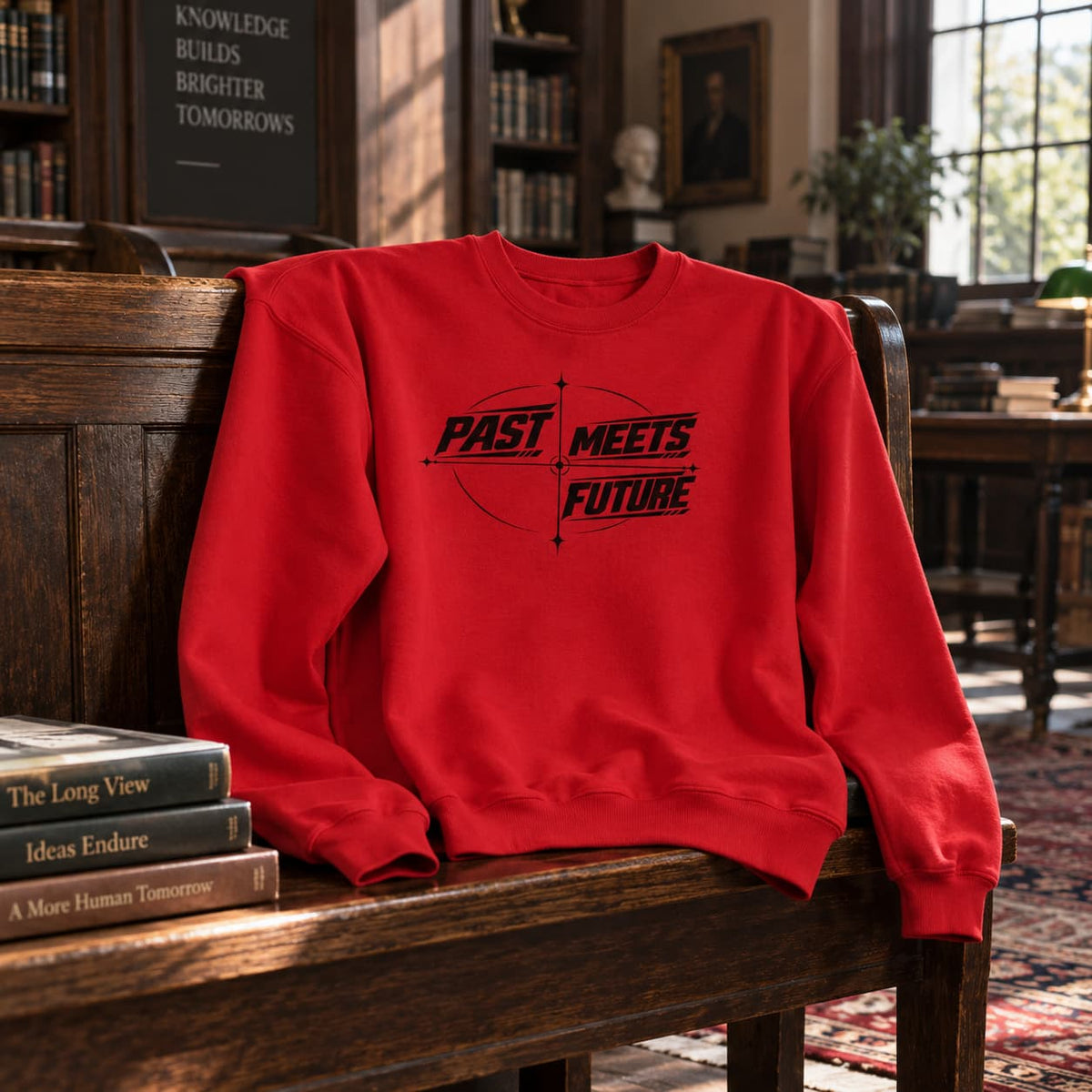 UNISEX RED SWEATSHIRTS