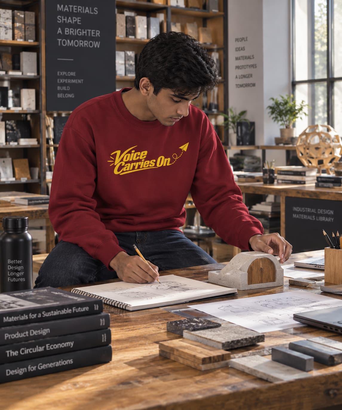 MENS MAROON SWEATSHIRTS