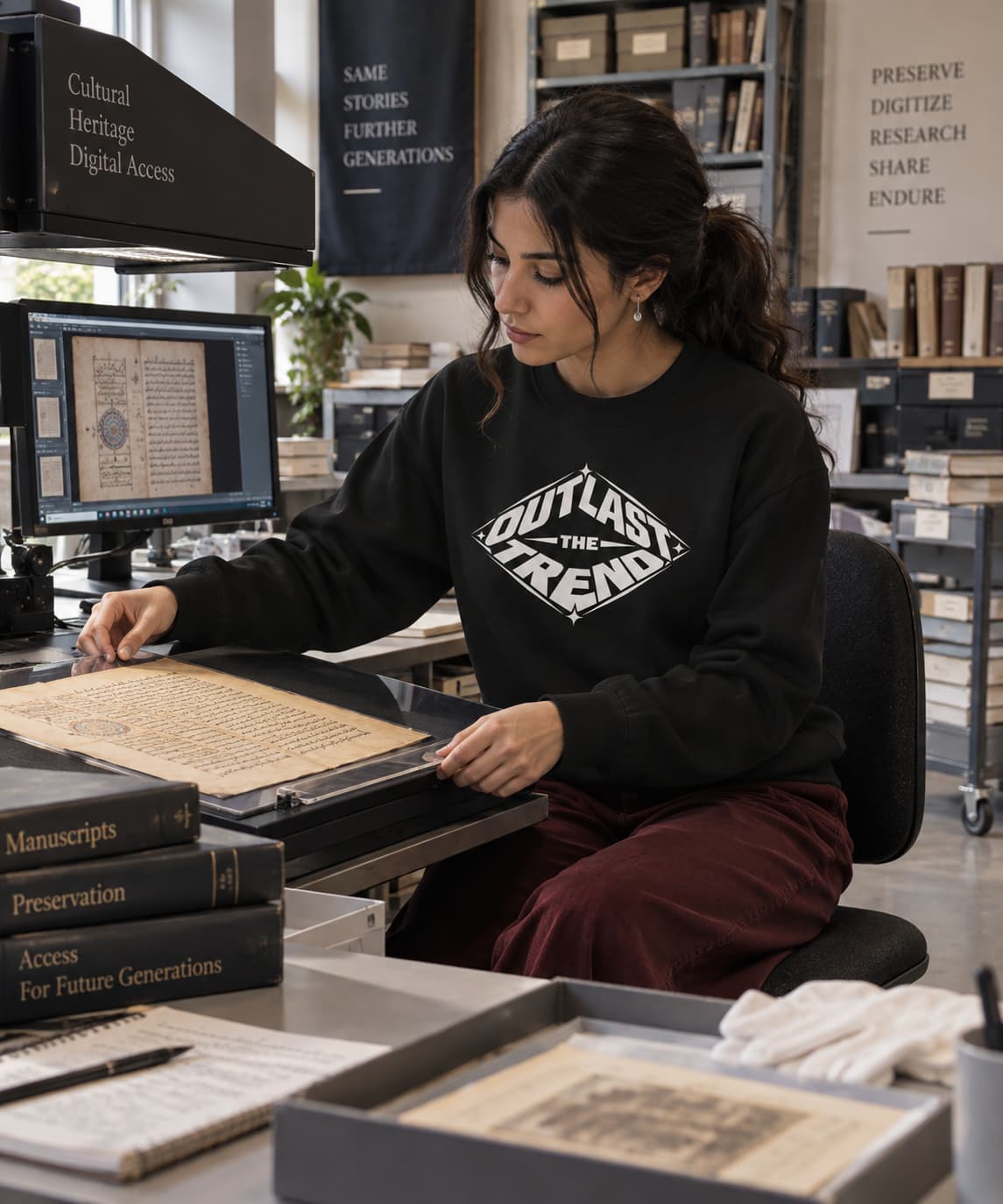 WOMENS BLACK SWEATSHIRTS