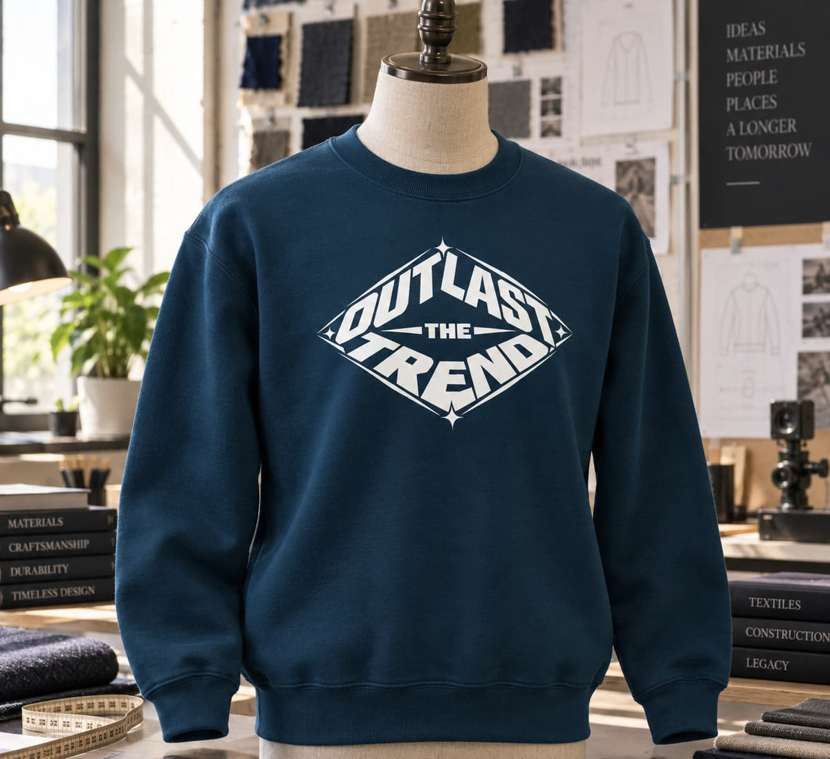 UNISEX NAVY BLUE SWEATSHIRTS