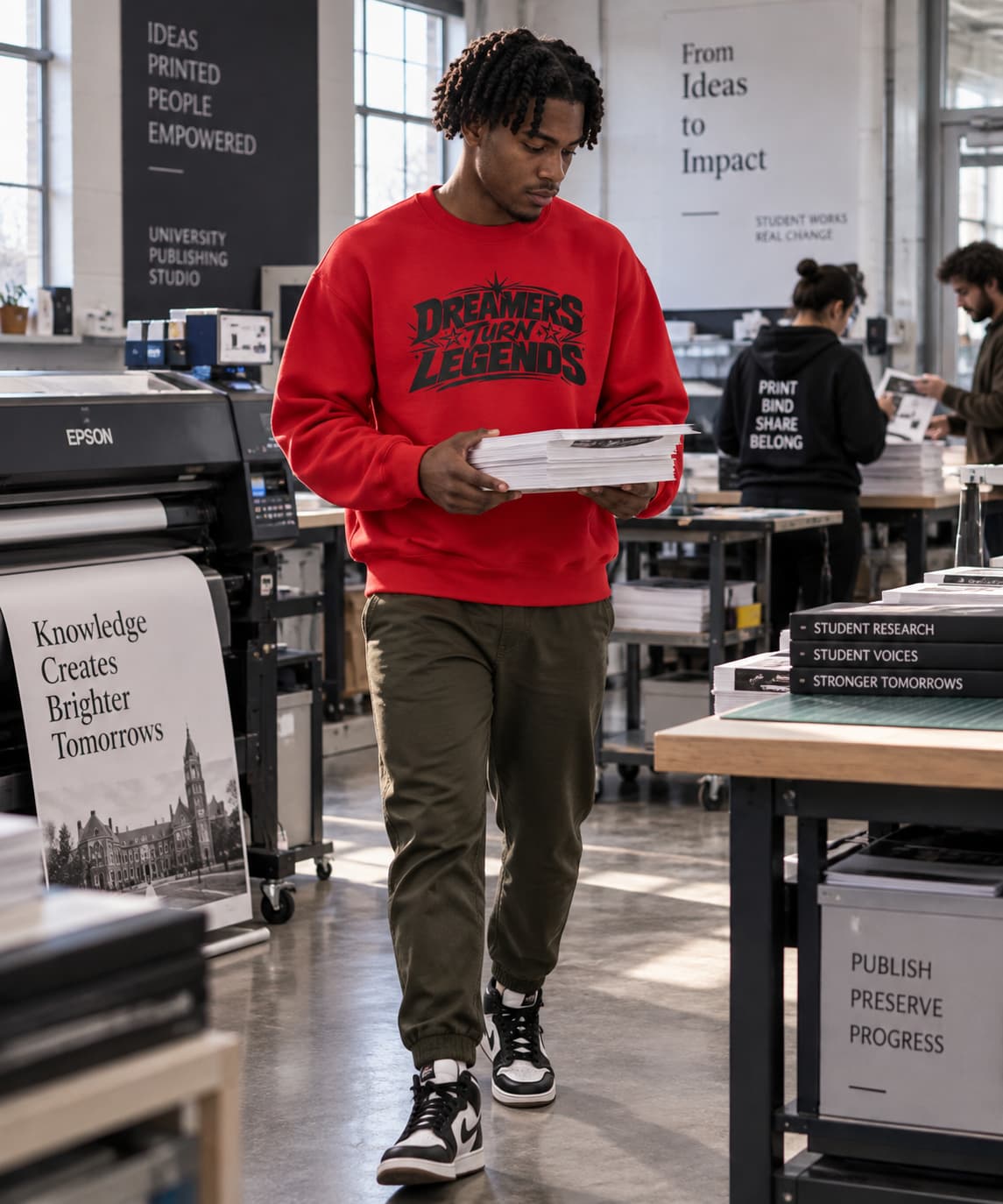 MENS RED SWEATSHIRTS