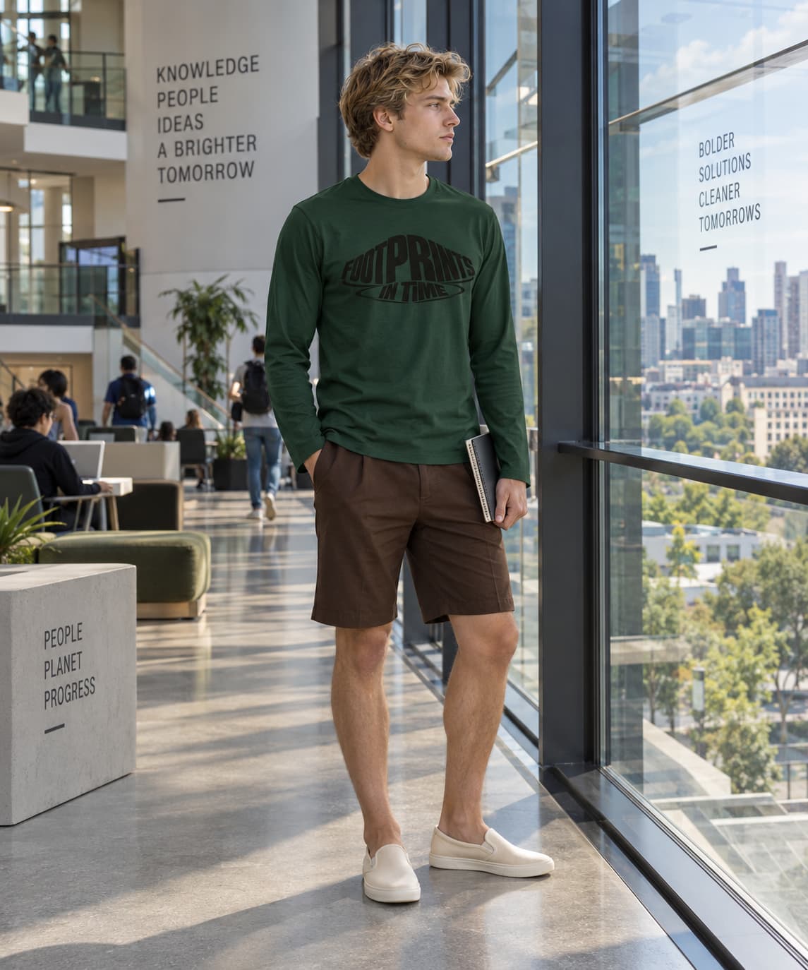MENS OLIVE GREEN ROUNDNECK FULL SLEEVE