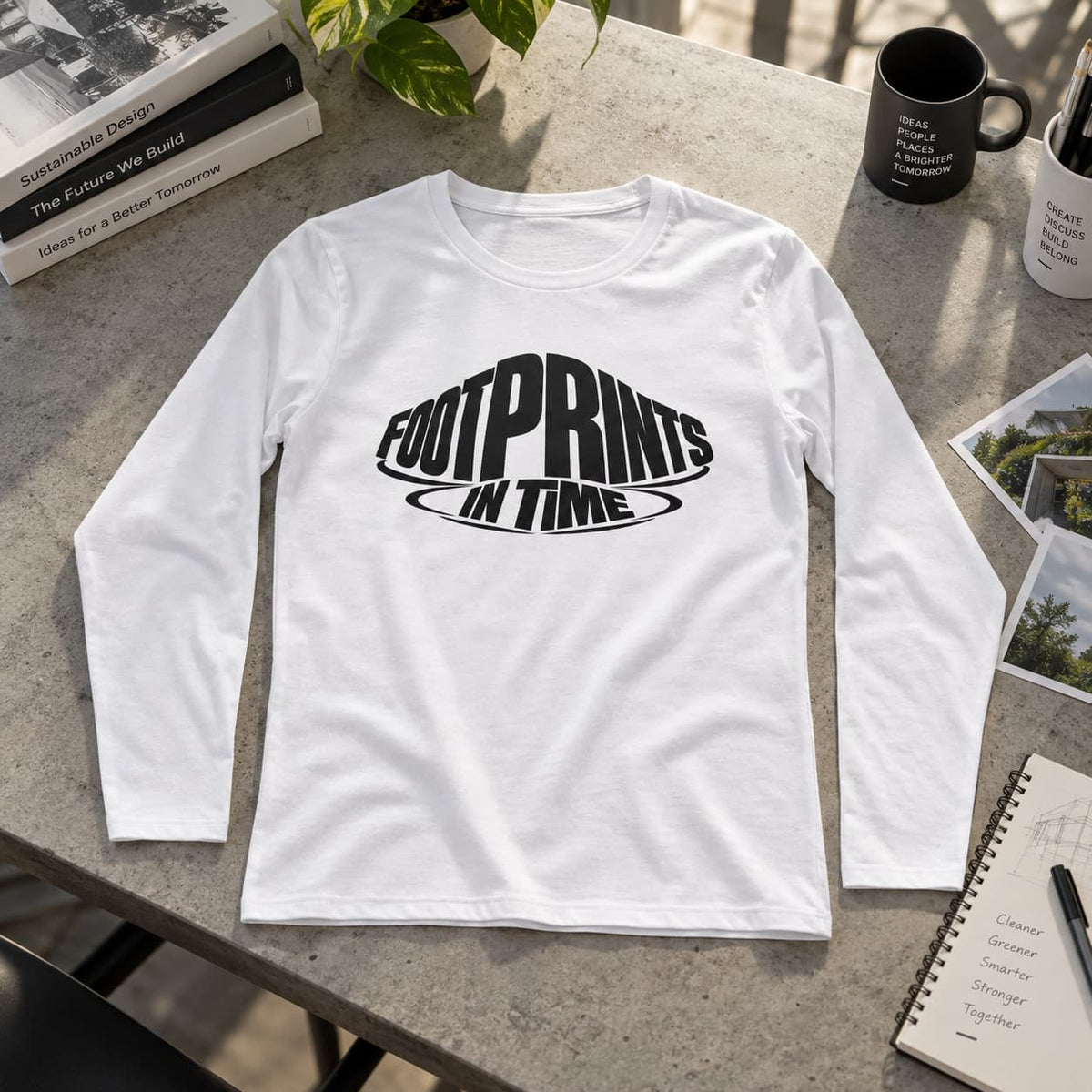 MENS WHITE ROUNDNECK FULL SLEEVE