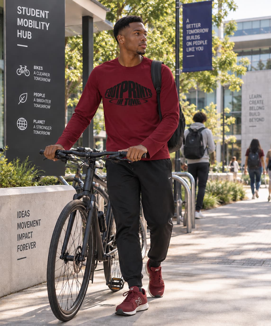 MENS MAROON ROUNDNECK FULL SLEEVE