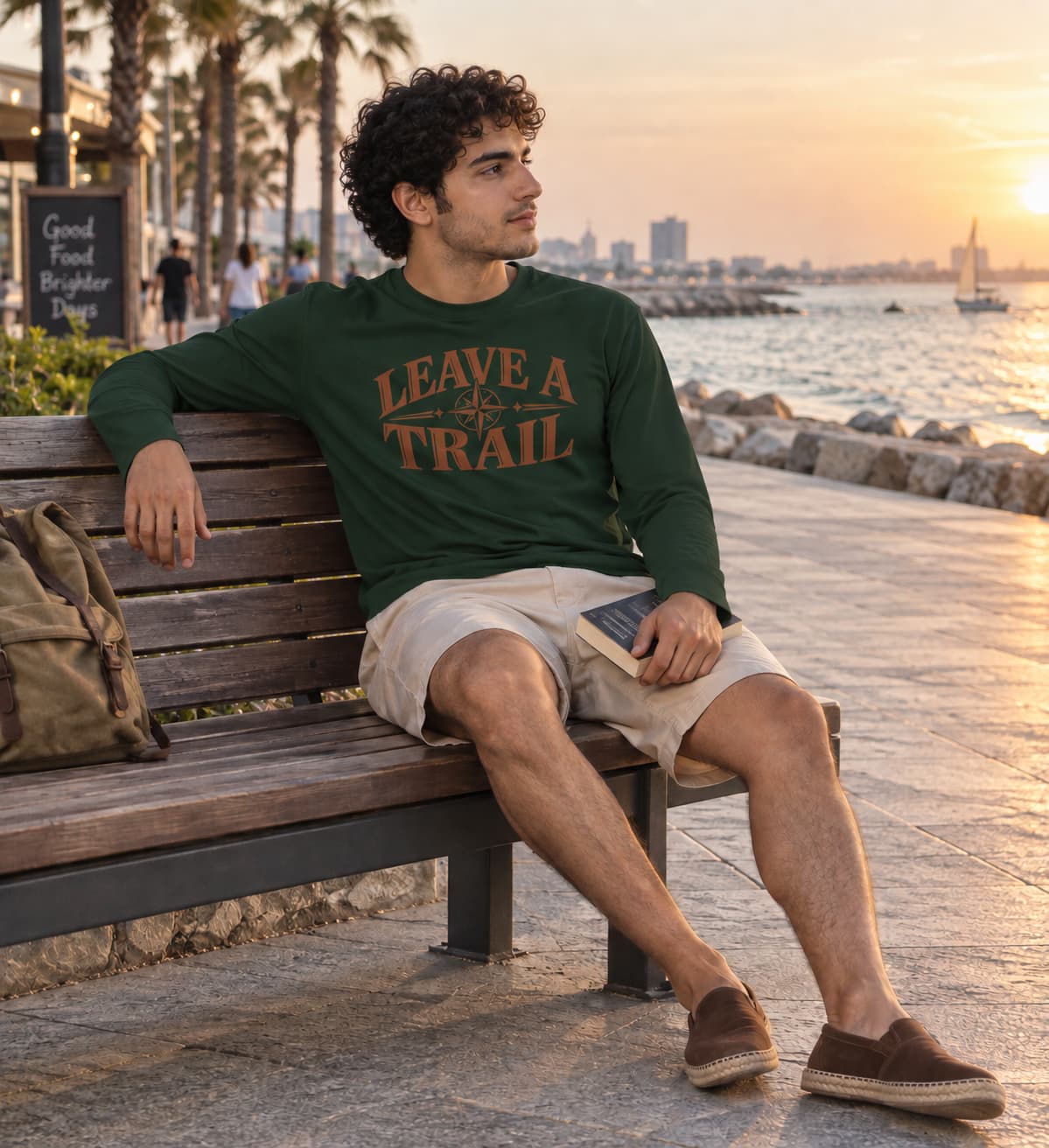 MENS OLIVE GREEN ROUNDNECK FULL SLEEVE