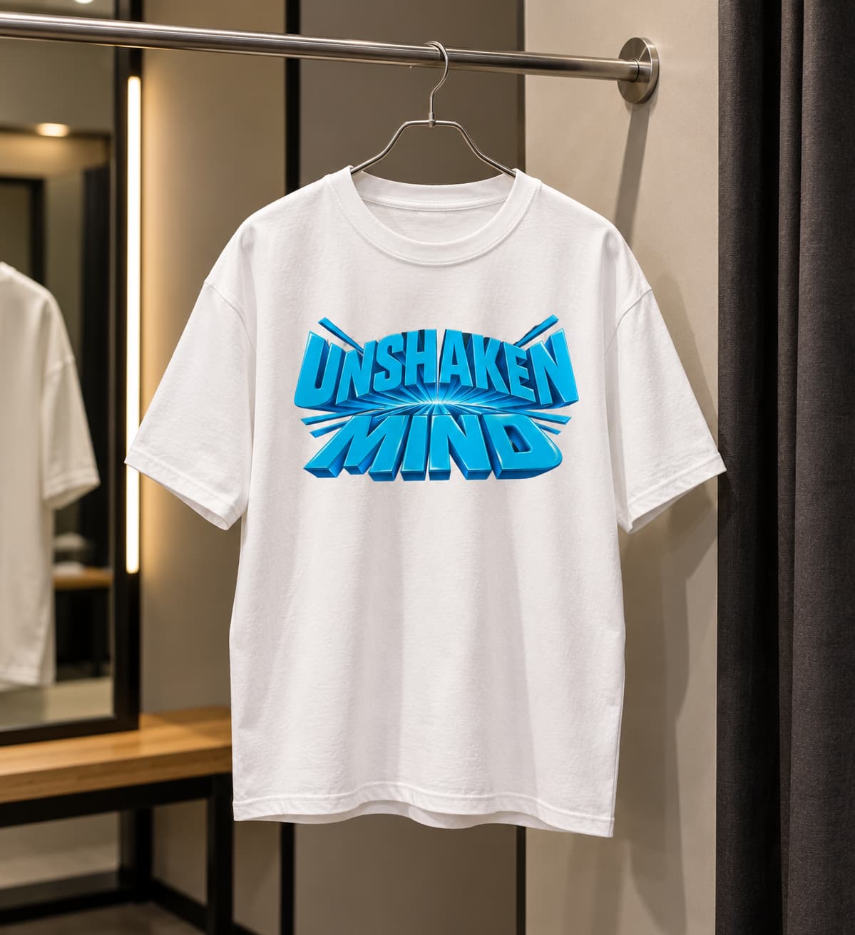 WOMENS WHITE OVERSIZED ROUNDNECK T-SHIRT